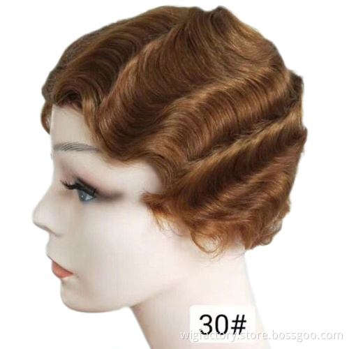machine made cheap color bob wig,wholesale human hair lace wig vendors, retro style human hair lace wig